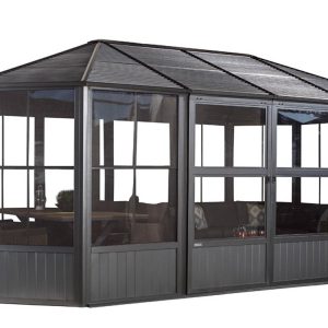 Paviljon na beli podlagi