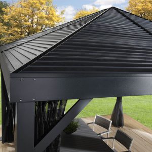 Paviljon pogled na streho