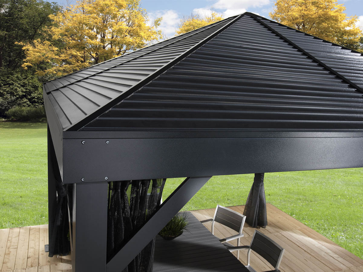 Paviljon pogled na streho