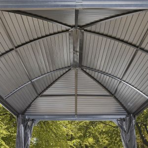 Paviljon pogled proti strehi