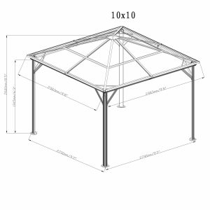 Skica paviljona Verona