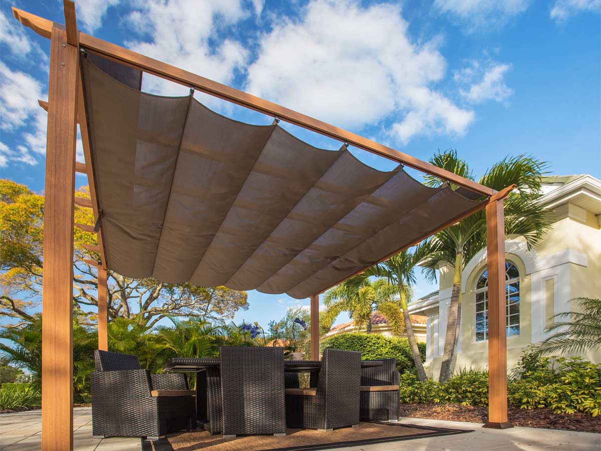 Paviljon za domači vrt