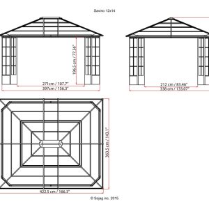 Skica čudovitega paviljona