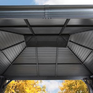 Streha paviljona od spodaj